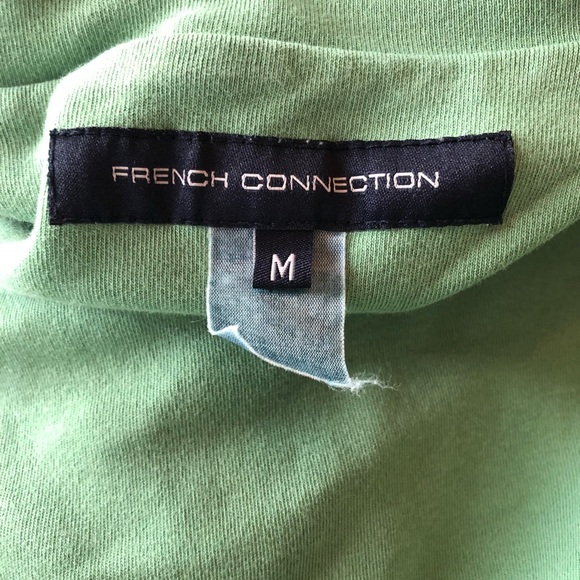 French Connection Zip Up Sweat Top - Picture 4 of 4
